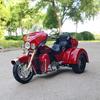 1:9 Cvo Tri Glide Сплав Трехколесный Круизный Путешественнический Мотоцикл Модель Литье под Давлением Уличный Досуговый Мотоцикл Модель Звук Свет Детский Подарок