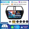 Android 14 Carplay WIFI 4G для Suzuki S-Cross SX4 2014 2015 2016 2017 Автомагнитола GPS Мультимедийный Плеер Стерео Головное Устройство DSP