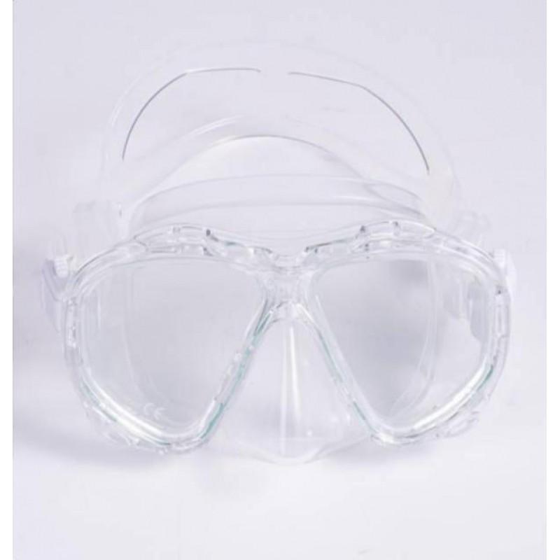 Large Frame HD Snorkel Mask Anti-Fog Swimming Goggles Adults Men Women