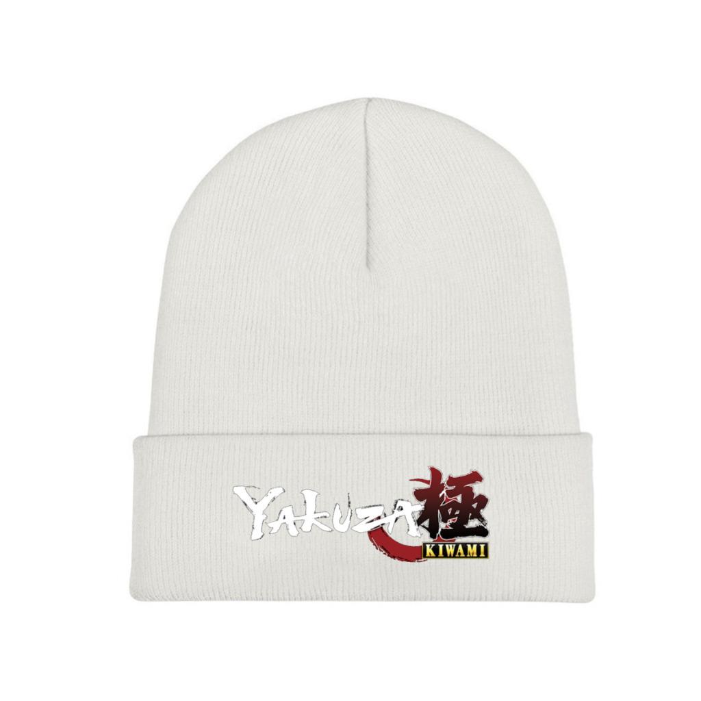 Вязаные шапки Yakuza Kiwami, женские шапки унисекс Skullies, зимние шапки, японский дракон, гангстер, кепка с изображением дыни в стиле хип-хоп, видеоигры