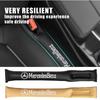 2PCS Car Seat Gap Filler Soft Padding Leather Leak Pad Plug Spacer For Mercedes Benz AMG E C M R S Class W176 W204 W212 GLC CLA