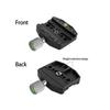 QR-70N 70mm Quick Release Clamp with 1/4 & 3/8 Thread & Bubble Levels Arca-style