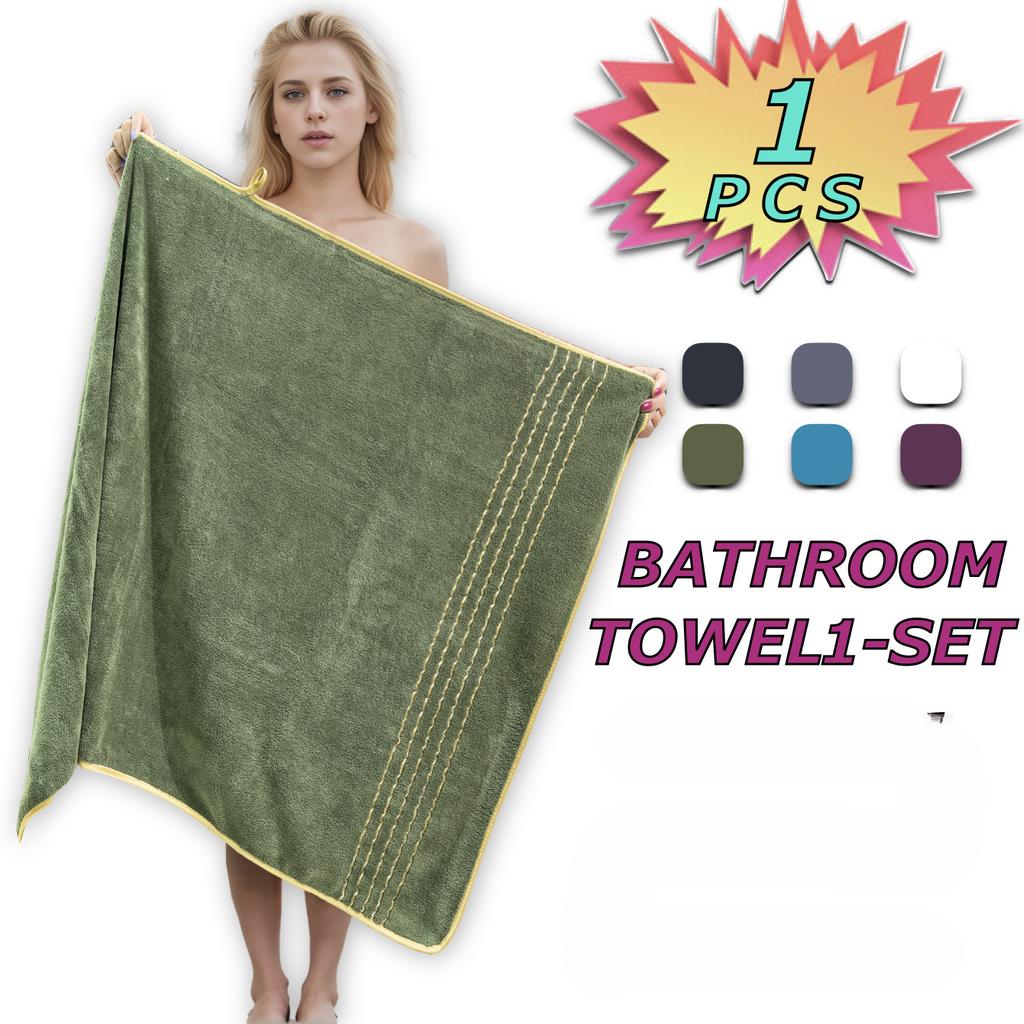 ltra-Soft Coral Towel , Dry Absorbent Lightweight Bath Towels, Perfect for Home, Hotel & Spa Use, Outdoor Fitness