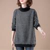 Sweatshirt Women Cotton Oversized Blouse Loose Casual Turtleneck Pullover Sweatshirt Tops