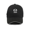 Для Mazda CX3 CX-5 CX5 CX7 CX9 MX5 Axela Demio Atenza Автомобильный Логотип Хлопковая Регулируемая Бейсболка Наружные Авто Аксессуары