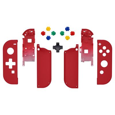 Корпус ручного контроллера eXtremeRate совместим с коммутатором, а также коммутатор поставляется с полным набором кнопок и чехлом для консоли. (Версия D-Pad)