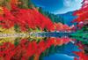 1000-piece Jigsaw Puzzle Korankei In Clear Autumn Weather (49 X 72 Cm)