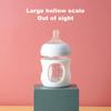 3 Pcs Silicone Bottle Sleeves 120ml/240ml Baby Bottle Holder Anti-slip BPA Free Insulation Sleeve for Glass Baby Bottle