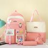 School Bag Female Junior High School Students Literary and Artistic Large-capacity Primary School Students Backpack Versatile Cute Backpack Tide