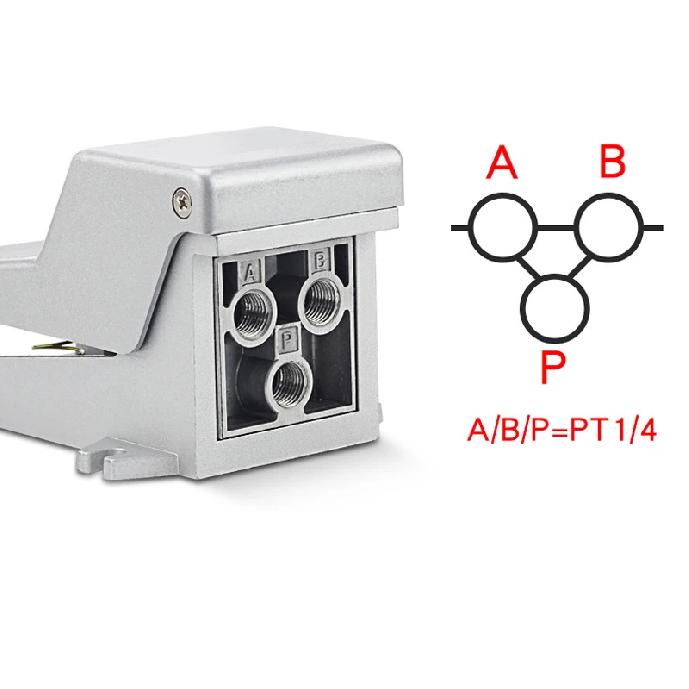 Pneumatic pedal valve 4F210-08L pedal pedal switch FV320 cylinder control reversing 420 two position five links