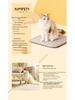 Cozy Cloud Fleece Pet Nest: Semi-Enclosed Warm Slippers for Cats & Small/Medium Dogs