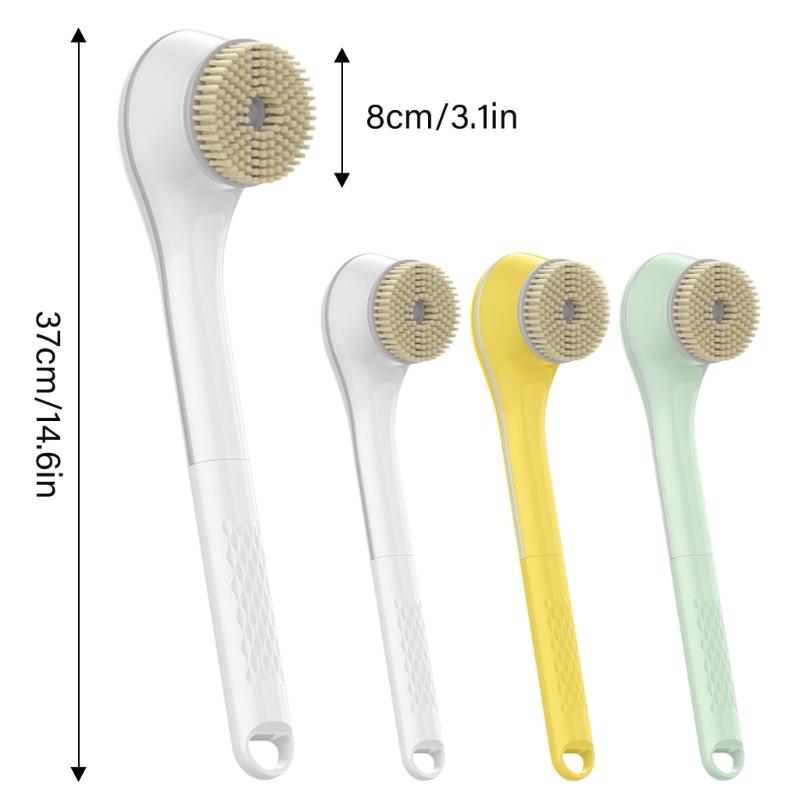 Effortless Shower Brush Electric Body Scrubbing Brush Long Handle Back Brushes Electric Washing Brush Suitable for Women