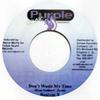 7-дюймовая пластинка BASCOM X - Don't Waste My Time NONE Purple Skunk Re Jamaica Reggae, Ska & Dub б/у
