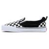 Slip-On Comfortable Versatile Durable Low-Top Skate Shoes Unisex Sneakers Black White VN0009QDQXH