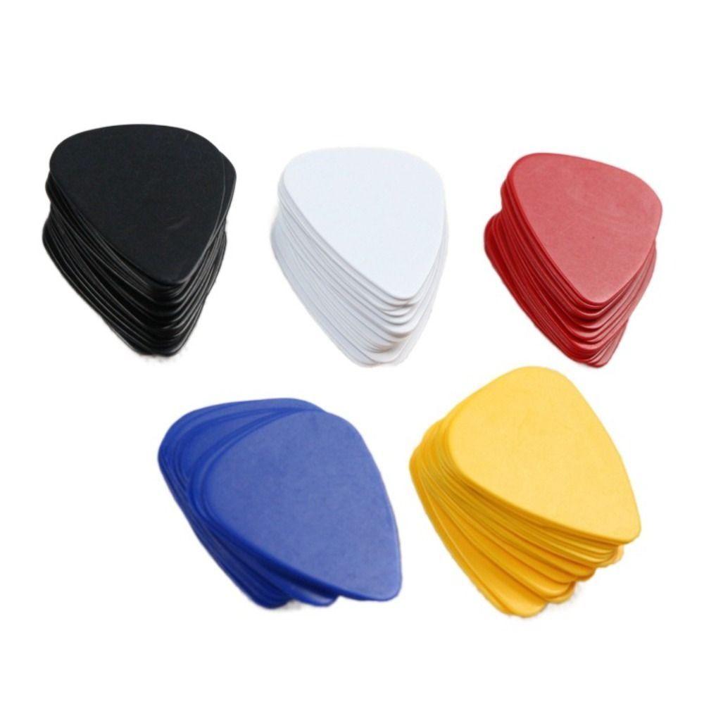 20pcs ABS Acoustic Guitar Picks Random Color Guitar Plectrum  Acoustic Electric Guitar