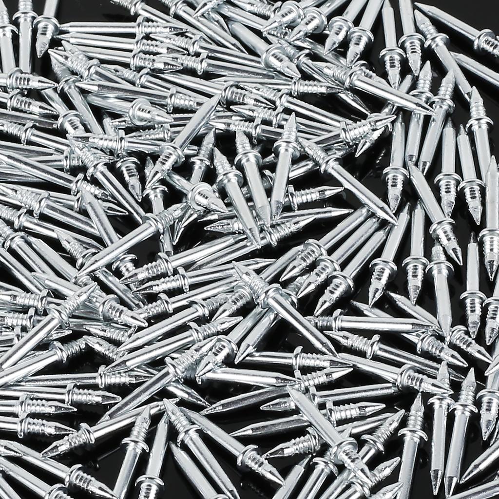 100/200/400 штук двухшляпочных бесшовных гвоздей для плинтусов бесшовных металлических антикоррозийных бесследных деревянных крепежей