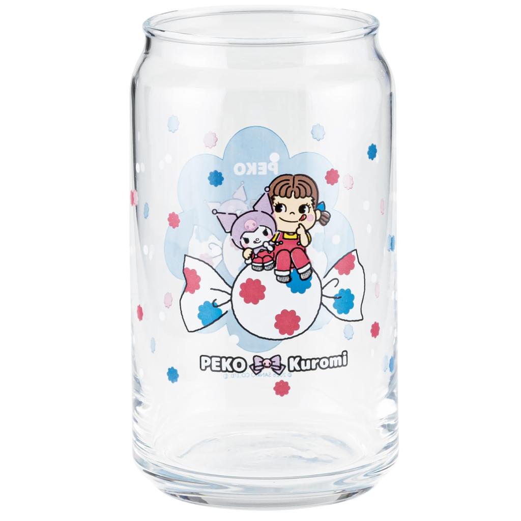 Sanrio x Fujiya Куроми Сок День Рождения Сделано в Пеко-тян и Стакан в форме банки, Прибл.. 360 мл, Синий, Товары, Посуда, Подарок, Женщины, Дети, Япония,