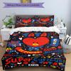 3pcs BT21 Tata Heart Bedding Set: Perfect for Bedroom or Guest Room. Soft and Comfortable with No Core Included yy251009219