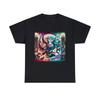 Unisex Adult T Shirt Demonic Bunny Surreal Artwork Weird Cute Scary Mashup Crazy