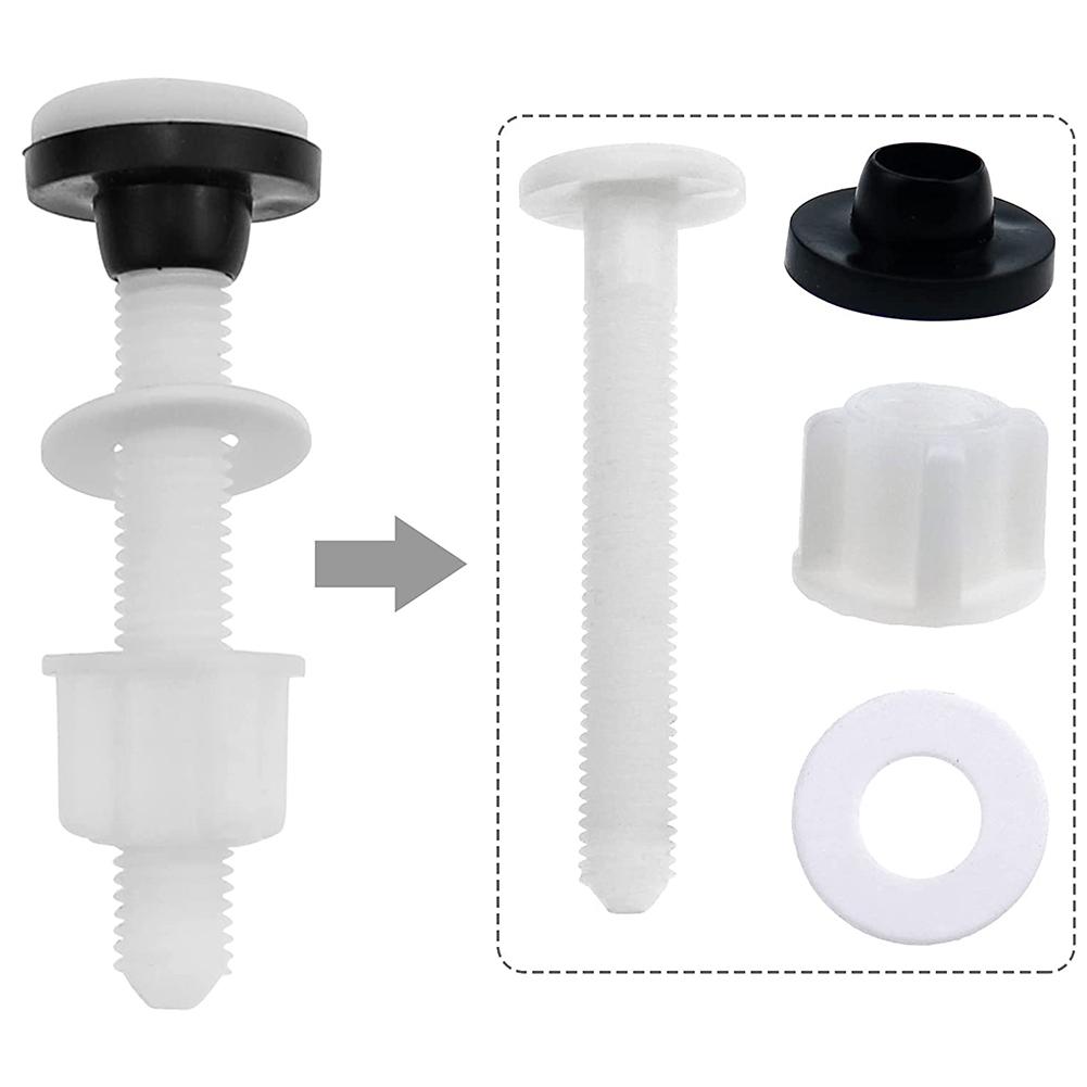 Replace Your Old and Rusty Toilet Seat Bolts with These Plastic Bolts and Nuts