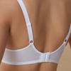 Soft Women's Bra with Adjustable Straps, No Wires, White Soft Women's Bra with Adjustable Straps, No Wires, White