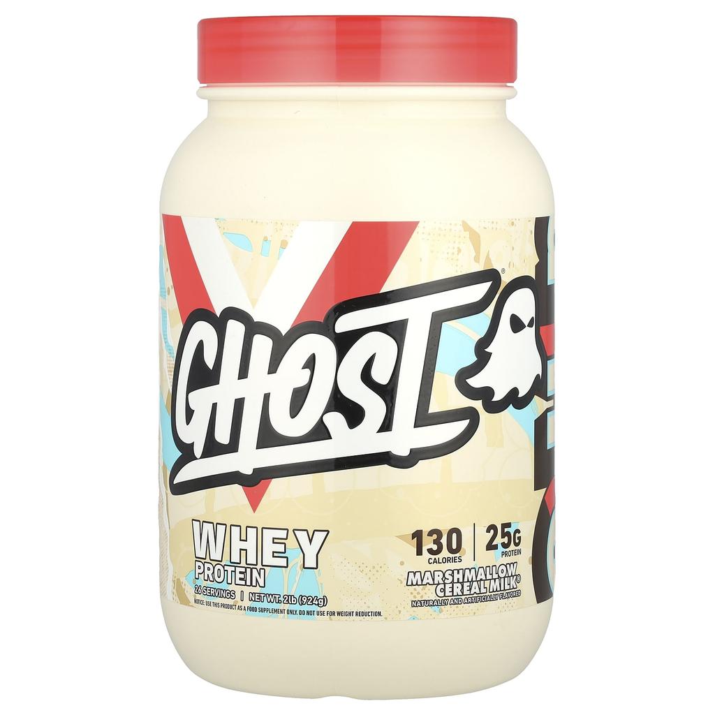 Ghost Whey Protein, Marshmallow Cereal Milk®, 2 Lb (924 G)