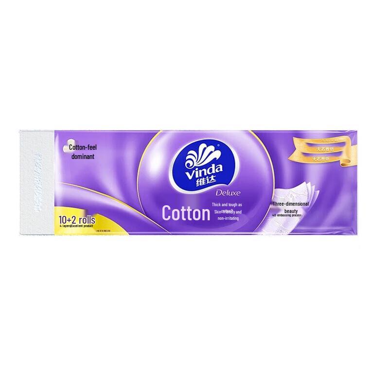 Vinda V4657 Soft & Strong 4-Ply Toilet Paper