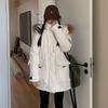 Women Pink Down Jacket Coat Fashion Stand Collar Solid Windproof Duck Down Feather Female Puffer Winter Brown Short Outwear