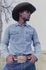 Levi's Classic Western Denim Shirt Men's Long Sleeve US S 85745-0074