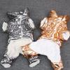 Костюм комбинезон для девочки собаки Одежда Зимний наряд Пальто Комбинезон Весна Зима Ткань для щенка собаки и кошек Фотоаксессуары