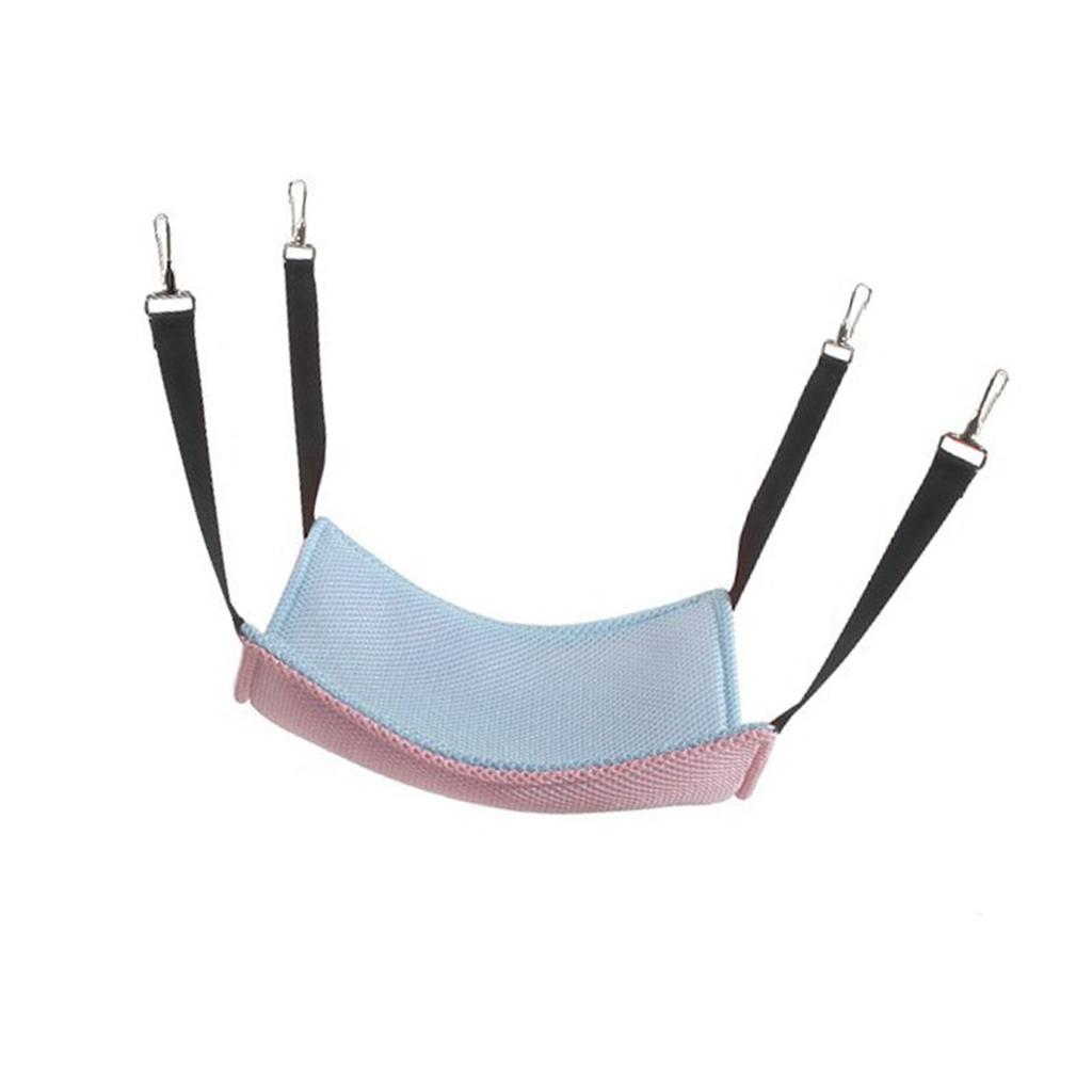 Подвесной гамак для кошки для клетки, дышащая сетка, многофункциональный, двусторонний, кровать-гамак для кошки с крючками для летнего отдыха