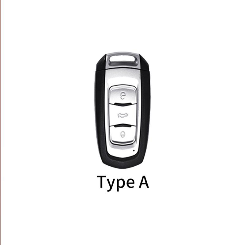 For Geely Emgrand 7 GX3 Atlas GS NL3 Gili Emgrand 7 EX7 GT GC9 Leather Metal Car Key Case Cover Key Protection Shell Accessories