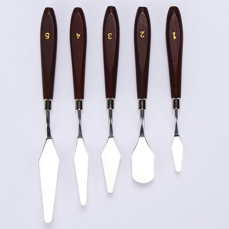 5 шт./компл. лопаточка из нержавеющей стали, кондитерские инструменты, миксер для крема для торта, скребок, лопата