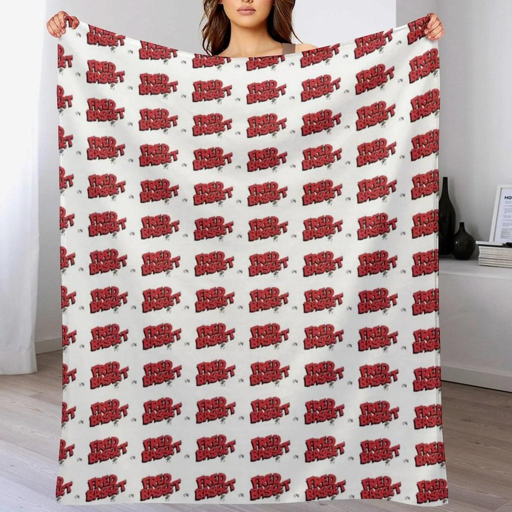anjing fred 3 Throw Blanket Faux Fur Soft Warm Blanket for Bed