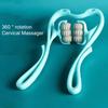 Degree Rotatable Stimulate Meridians Neck Kneading Massager Handheld Deep Tissue Cervical Spine