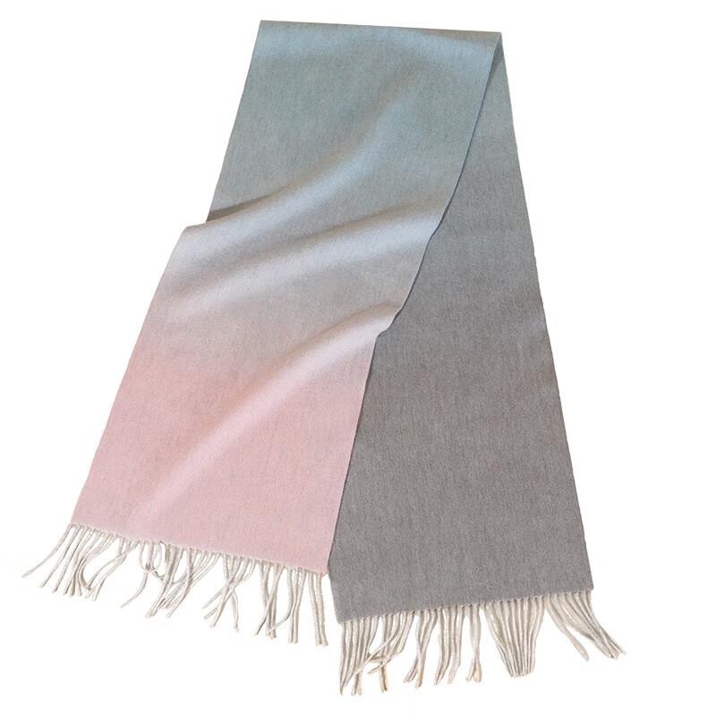 ELSYALN Albas A-D3028 Colorful 100% Wool Scarf