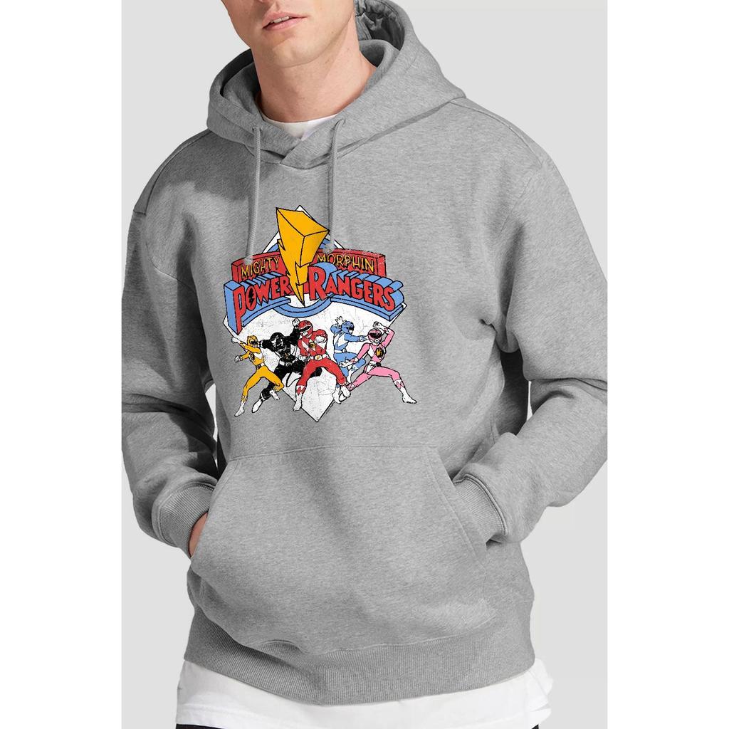 Power Rangers Мужская толстовка с капюшоном Retro Rangers