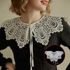 Female Cloud Shoulder Ming System False Collar Small Shawl\t Lace Shawl Peplum Openwork Collar Girl'S Accessory Hanfu