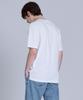 BASIC HOUSE Uni Layered Round Short Sleeve T-Shirt Standard Length White (+4Cm) Lats0114