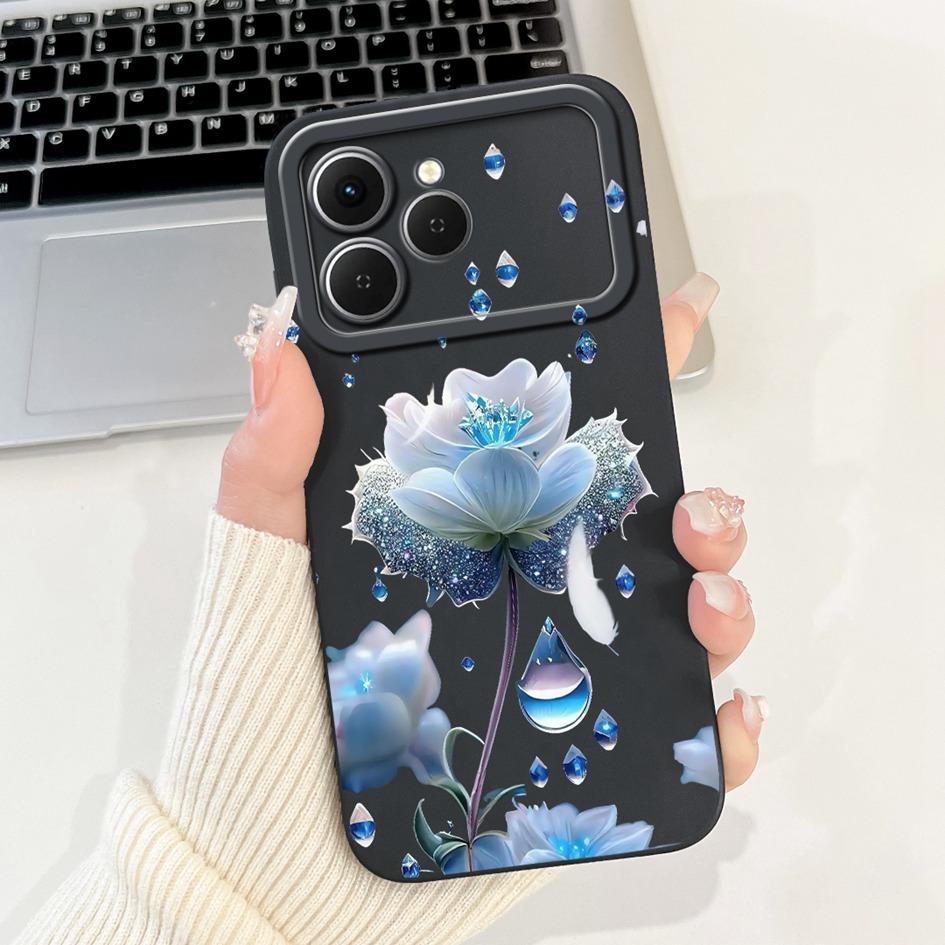Чехол для Tecno Spark 40 Популярный мультяшный Космический Мягкий силикон Защита камеры Чехол для телефона Для Tecno Spark 40C Spark40 4G Корпус