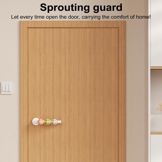 1/3 шт. Грибок дверная ручка бампер кольцо силиконовый дверной стопор настенный протектор дверная ручка ручка антистолкновительное кольцо дверной рычаг буфер бампер