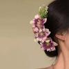 Thai Style Bohemian Flowers Hairpin Sweet Chignon Hair Clips Handmade Floral Hair Comb  Daily