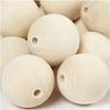 Untreated Wooden Beads with Large Hole. Ref 566750