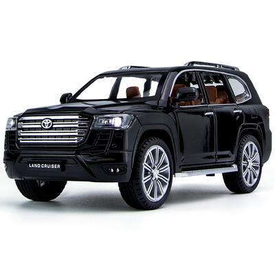 1/24 Toyota LAND CRUISER LC300 Металлическая модель автомобиля Литьевой металл Игрушка Внедорожник Модель автомобиля Симуляция Подарок