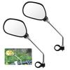 SPORT Shop 2Pcs Bicycle Bike MTB Handlebar Adjustable Rear View Side Mirrors Replacements