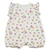 Classic Th4481jk Summer The Very Hungry Caterpillar Short Sleeve Coverall THE WORLD OF ERIC CARLE Baby Ivory 80 [Nakata]