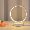 Simple Modern and Fashionable Circular Table Lamp Bedside Study Bedroom Dimmable Decorative Night Light