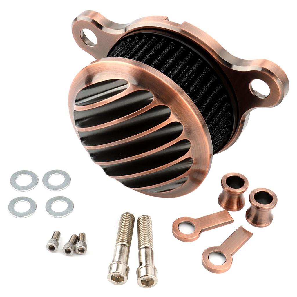 Motorcycle Air Filter Intake Cleaner System Kit For Harley Sportster XL 883 1200 Iron883 48 72 Forty-Eight Seventy-Two 1991-2021