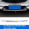 Для Mazda CX-5 CX5 KF 2017- CX-8 CX8 2017-2025 Передняя губа бампера Накладка Комплект обвеса Спойлер Диффузор Защита Аксессуары для автомобиля