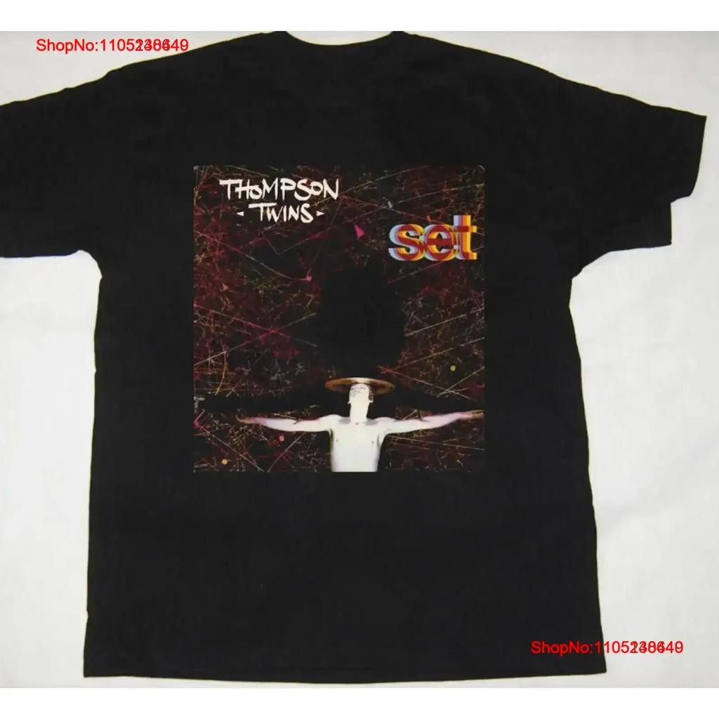 Thompson Twins For Friends Black T Shirt All Size S XL UU vintage Washed Versatile homme streetwear vintage Washed
